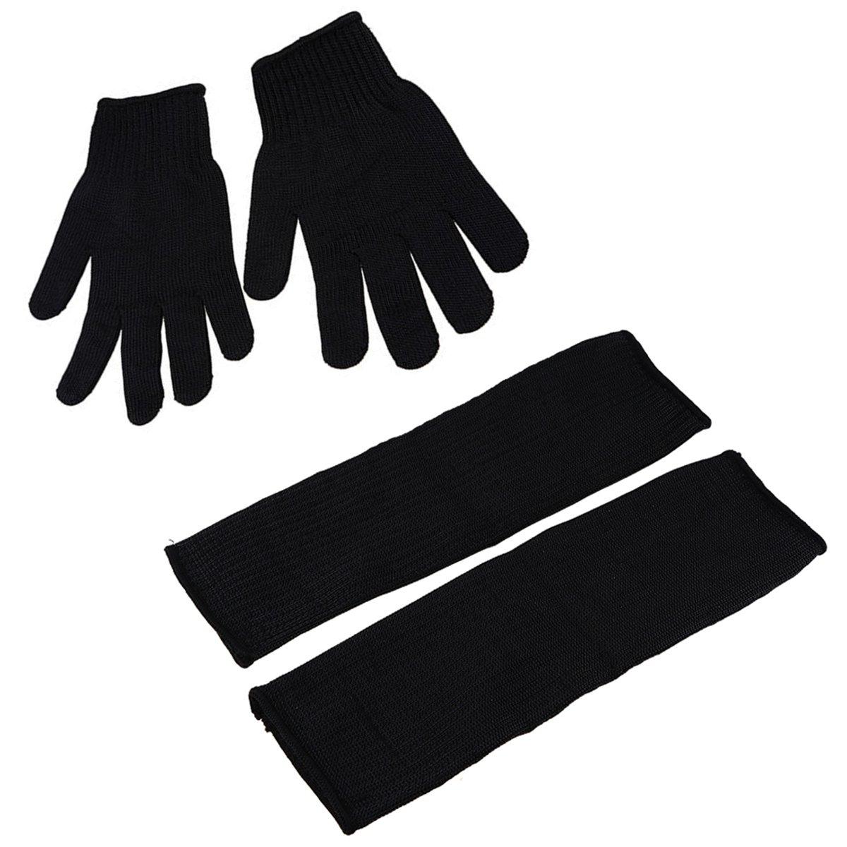 Latex industri?le rubberen handschoen Zuur en alkali bestendig Corrosiebestendig zwart