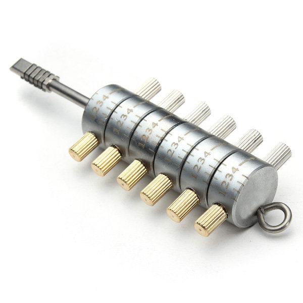 6 Cylinder Reader Automotive Lock Pick Tools Locksmith Tools