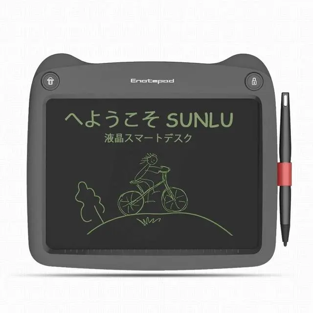 Enotepad EP0109 EP0109A LCD Panda Writing Tablet 9 Inch Electronic Drawing Writing Board Portable Handwriting Notepad Gift for Kids Children