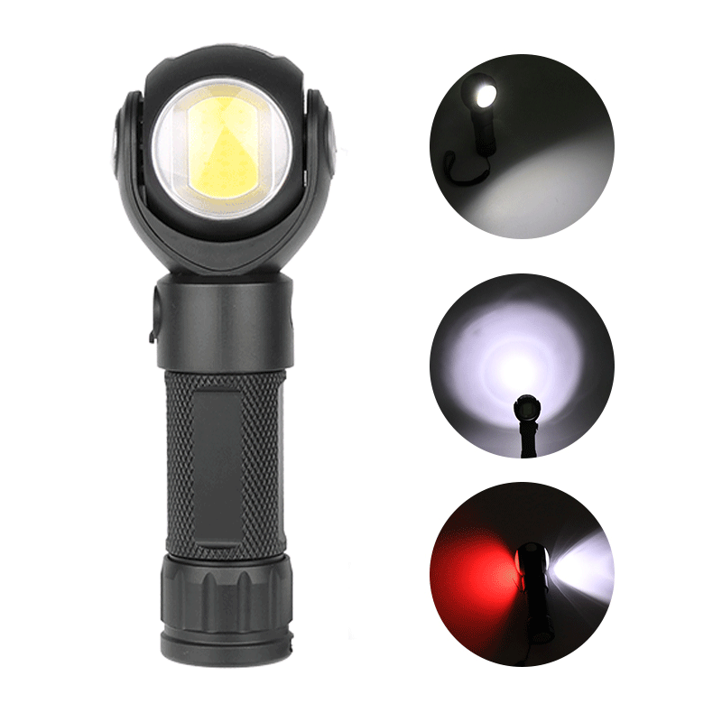 Xanes® 1315 t6 + cob 7modes 360° rotating head flashlight magnetic tail usb charging led torch Sale - Banggood.com-arrival notice