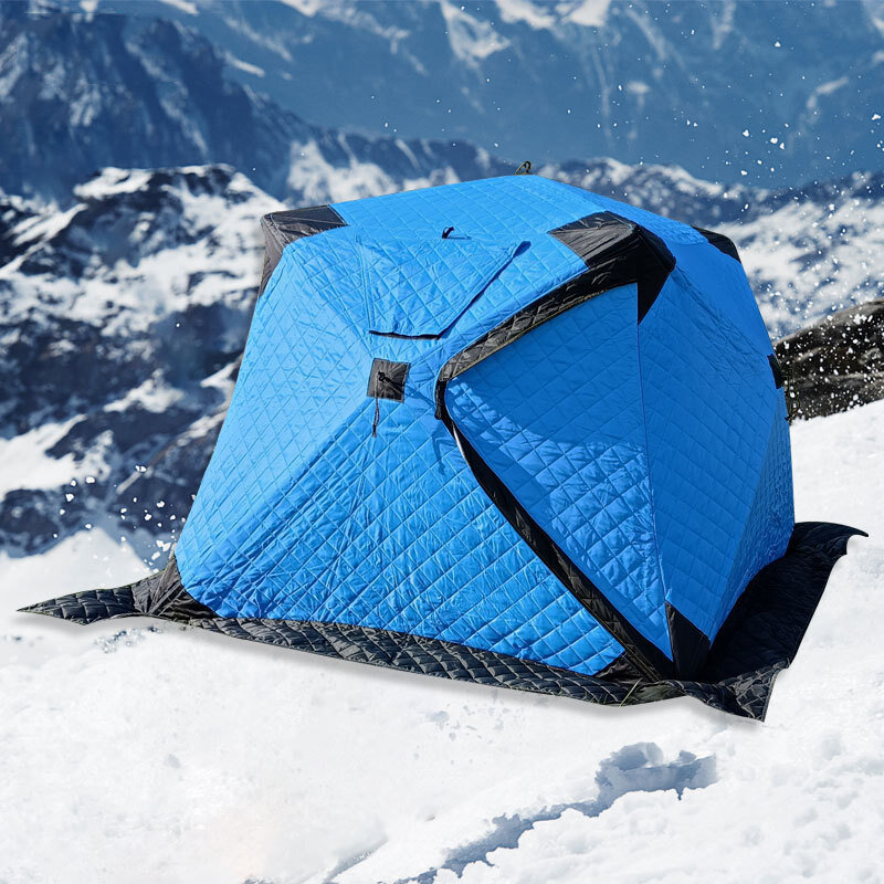 IPRee® Tenda Invernale Completamente Automatica Termica Antipioggia Antivento Antivento All'aperto campeggio Tenda Da Viaggio Picnic Familiare 2-3 persone