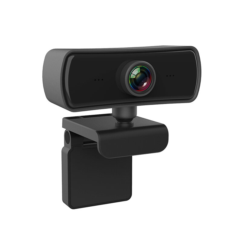 

1080P FHD Computer Camera Auto Focus 360° Rotation USB Driver-free Web Cam with Mic for Live Conference