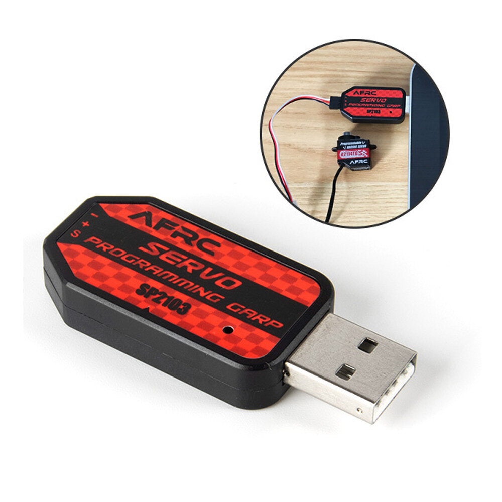 AFRC SP2103 USB Plug en Play Servo-programmakaart RC Car Part