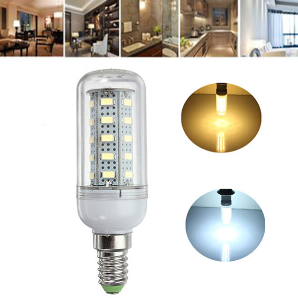 E14 7W LED 36 SMD 5730 Corn Light Lamp lampen 220V
