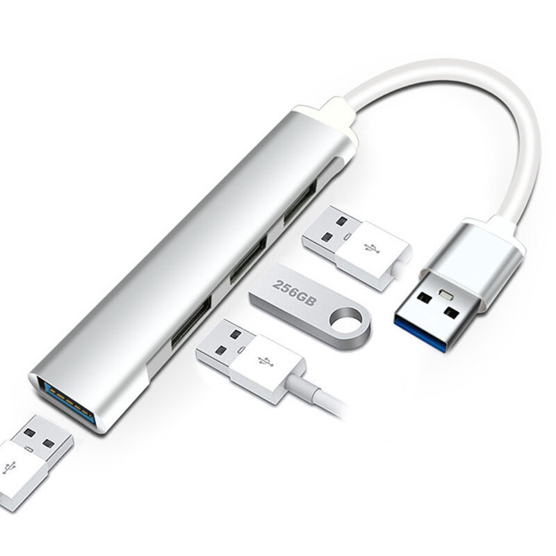 

Bakeey 4 In 1 USB Type-C Hub Docking Station Adapter With 4 * USB 3.0 For Laptop Macbook for iPhone 12 Pro Max for Samsu
