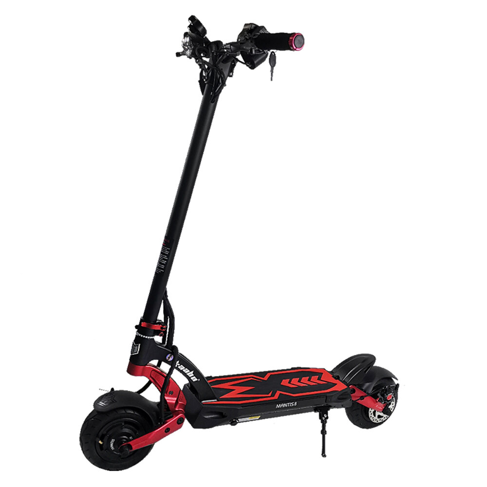 [EU DIRECT] KAABO Mantis 8 E-Scooter 800W*2 48V 18.2Ah 10*3.0 inch Tire Folding Moped Electric Scooter 50km/h Top Speed 65-70km Mileage Range 150kg Max Load