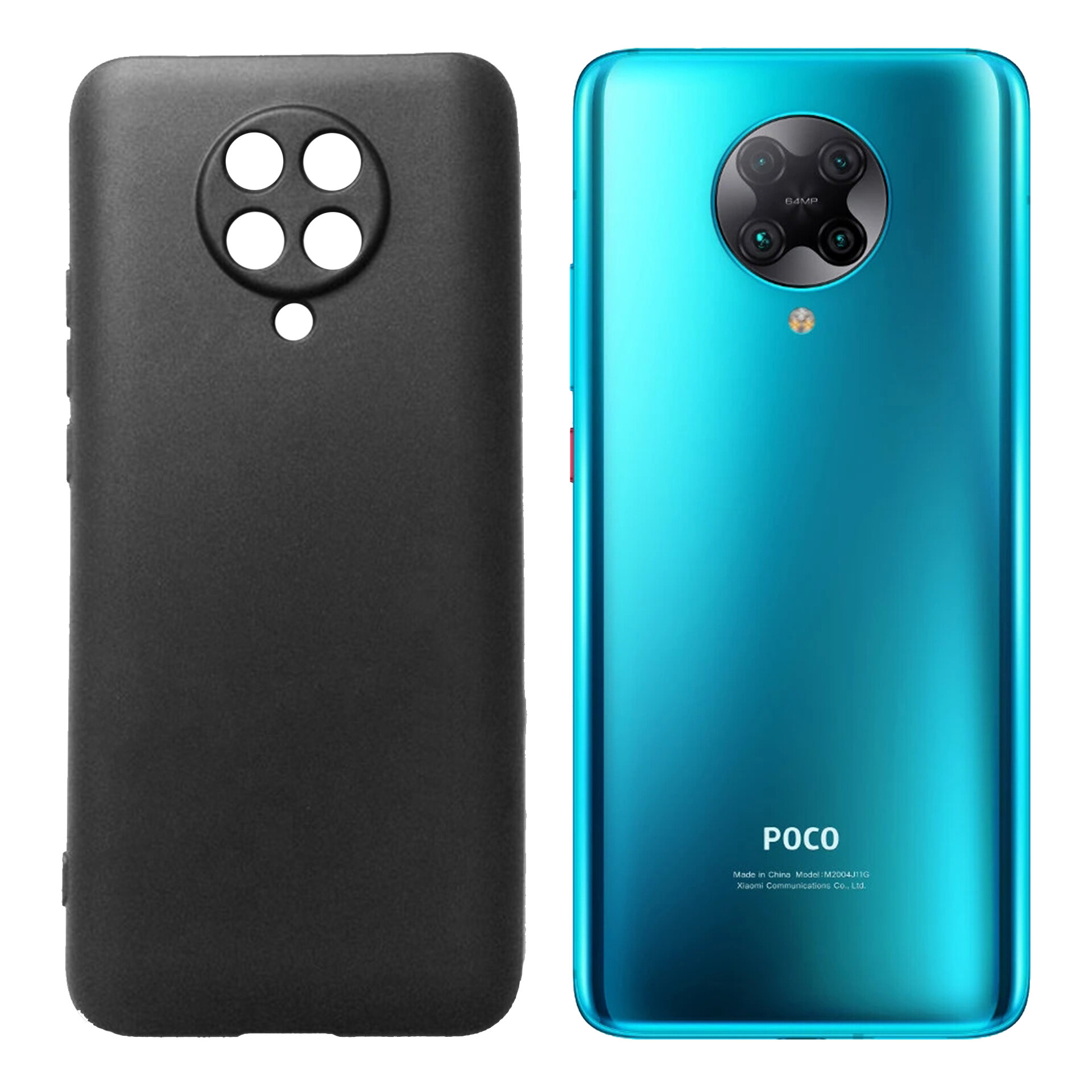

Bakeey Pudding Frosted Shockproof Ultra-thin Non-yellow with Lens Protector Soft TPU Protective Case for POCO F2 Pro / X