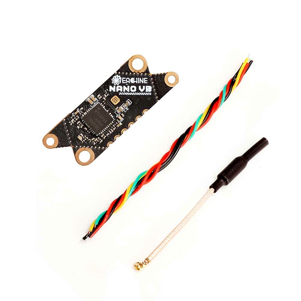 Eachine Nano V3 VTX 5.8GHz 40CH 25/100/200/400mW Switchable FPV Transmitter Built-in Microphone Support OSD/Pitmode/IRC