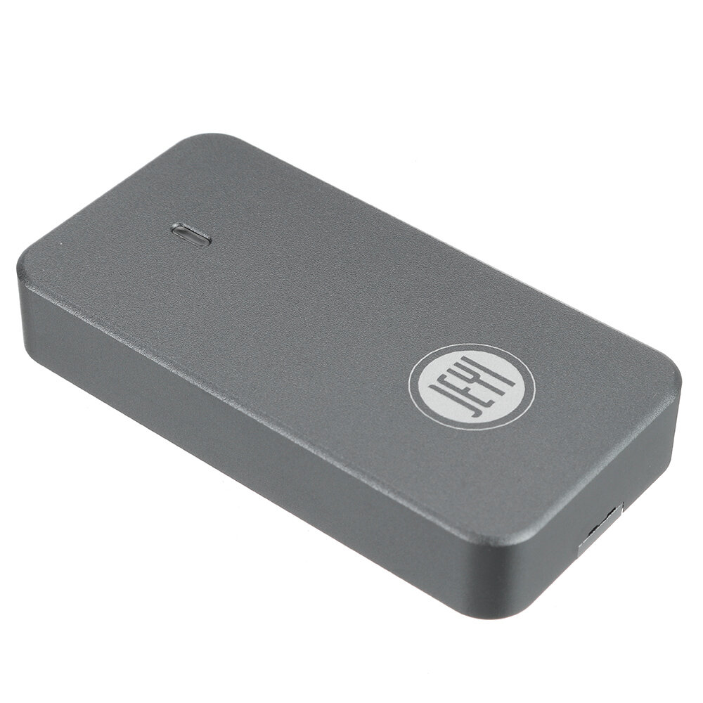 JEYI USB3.1 Type-C naar M.2 SATA / NVME Externe Harde Schijf Behuizing Aluminium M.2 2242 HDD SSD Ha