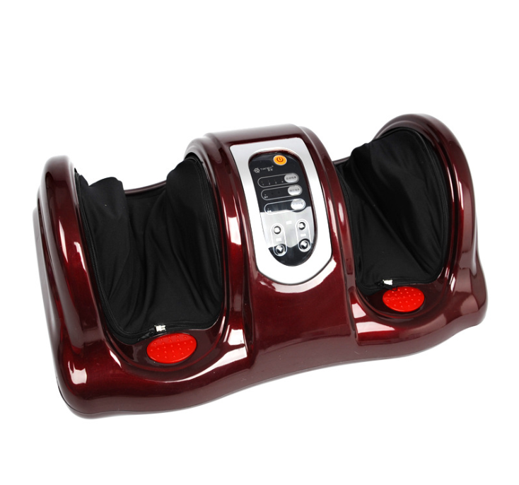 

220V Electric Heating Foot Body Massager Remote Control Shiatsu Kneading Rolling Vibration Machine Calf Leg Pain Relief