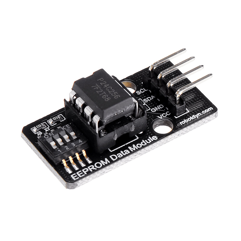 

3pcs EEPROM Data Module AT24C256 I2C Interface 256Kb Memory Board RobotDyn for Arduino - products that work with officia