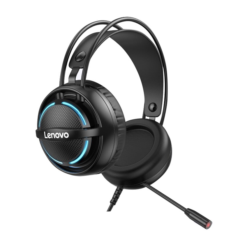 

Lenovo G30 Wired Headset 7.1 Stereo RGB Over-Ear Gaming Headphone with Mic Noise Canceling USB/3.5mm For for Laptop Comp