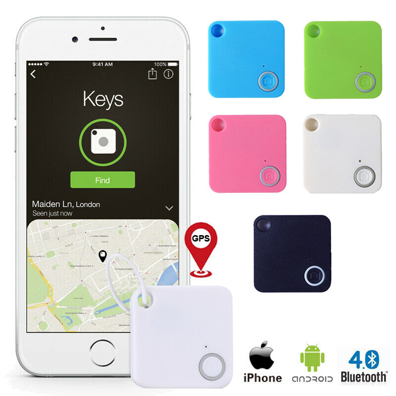Bakeey Smart Key Finder Mini bluetooth GPS Tracker Portemonnee Sleutels Alarm Locator Kinderen Huisd