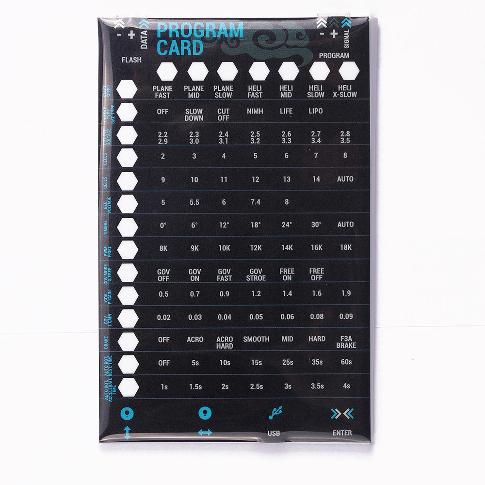 

V Good ARM PROGRAM CARD With LED For IONX Brushless ESC