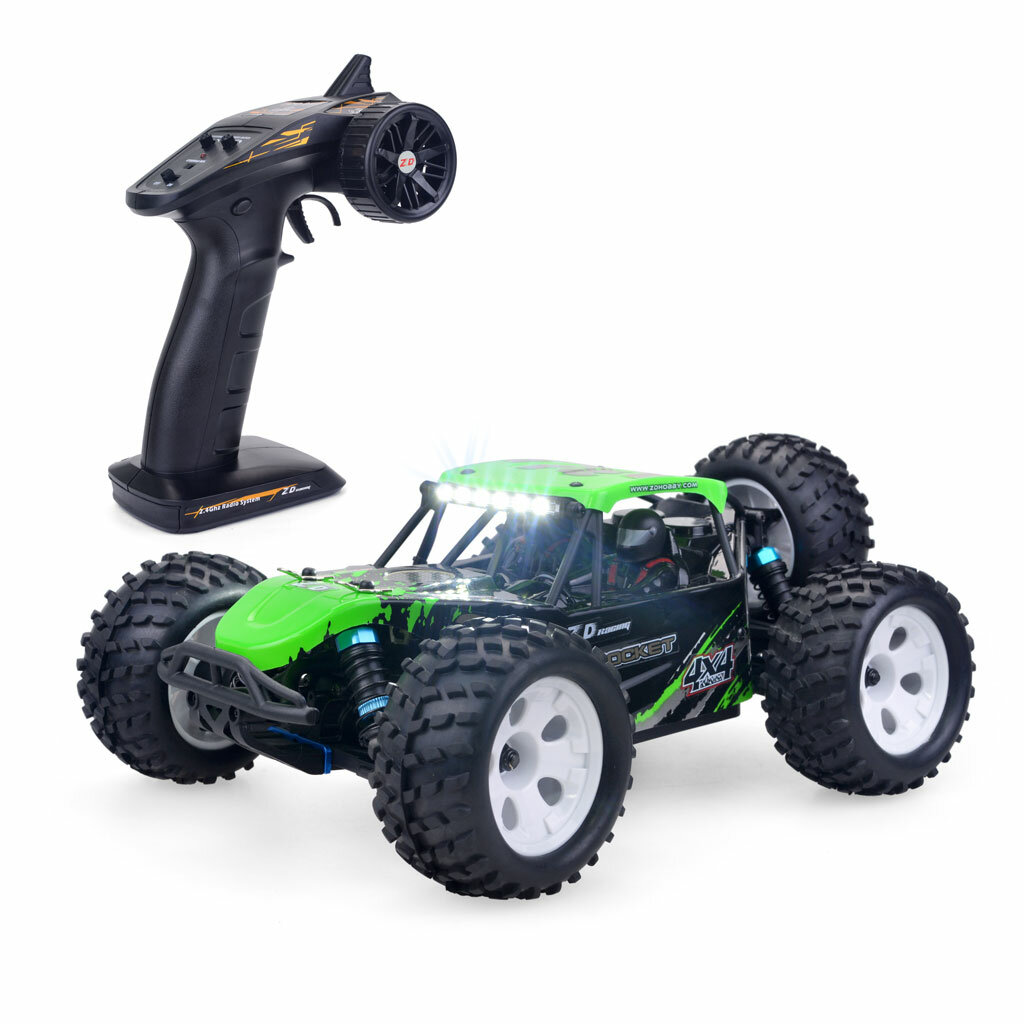 

ZD Racing ROCKET DTK-16 1/16 Brushed RC Car 4WD RC Truck RC Vehicle Model High Speed 45KM/h RTR Full Proportional Contro