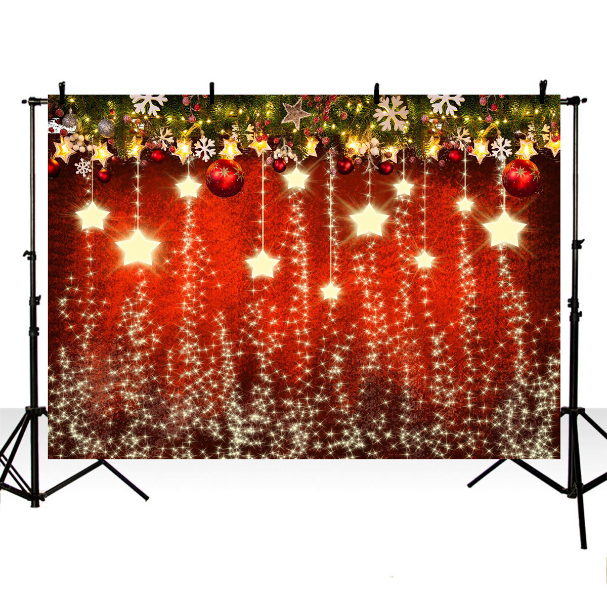 Buy Christmas Party Background Decoration Xmas Theme Bar Prom ...