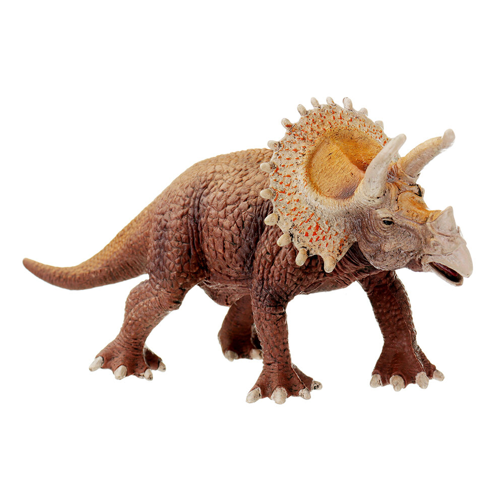 

SNAEN 20CM Игрушка для динозавров ПВХ Triceratops Figure Animal Jurassic World Цифры Diecast Model