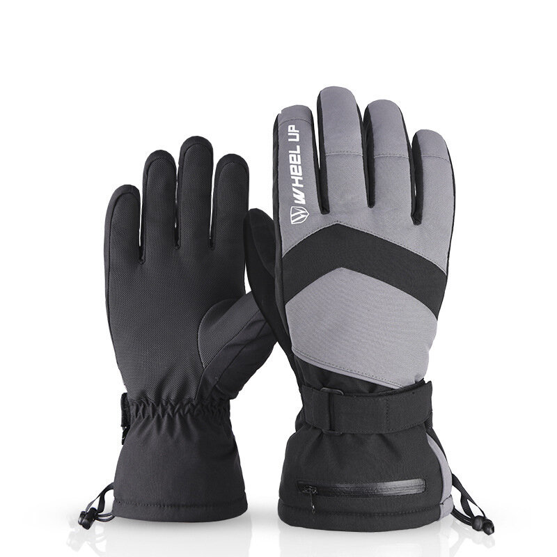 WHEEL UP 1 paar Fietshandschoenen Full Finger Touchscreen Heren Dames MTB-handschoenen Ademend Winte