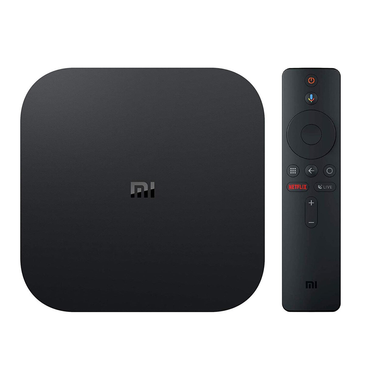 Xiaomi Mibox S 2GB DDR3 RAM 8GB ROM Android 8.1 5G WIFI bluetooth 4.2 H.265 TV Box Streaming Media Player Google Assistant Voice Control Support HD Netflix 5.1 Surround Sound Output Global Version