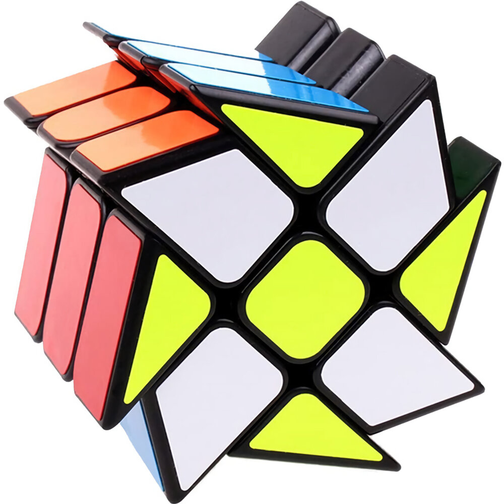 

3x3x3 Windmill Magic Cube Speed Twist Cube Strange Shape Puzzle Cube Decompression Kids Learning Educational Toy Gift