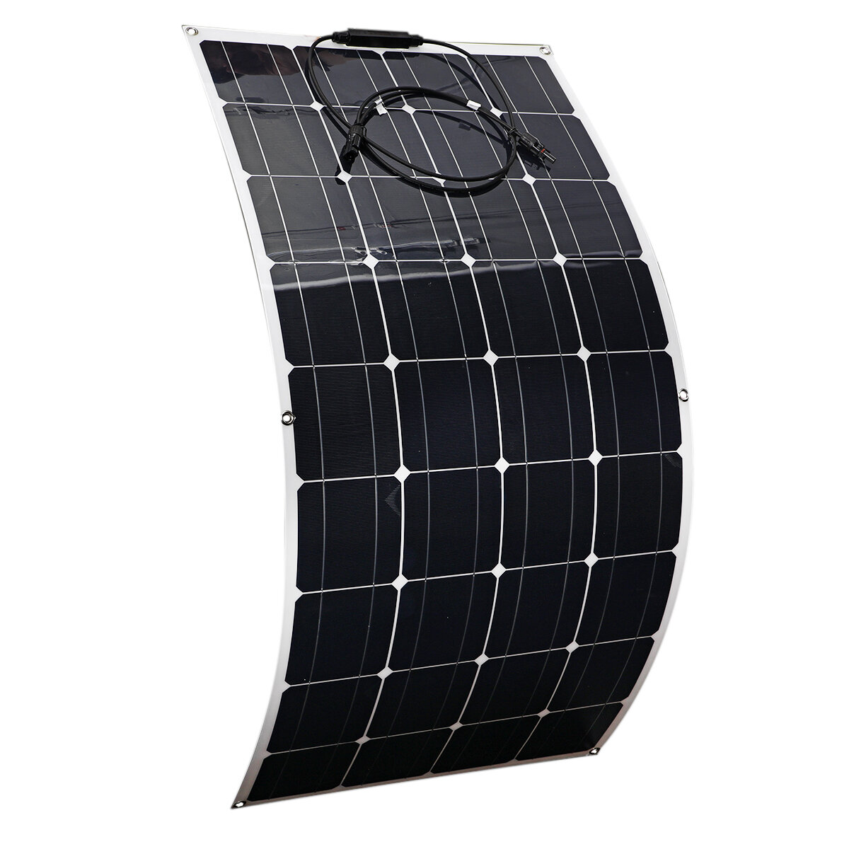 Zestaw paneli słonecznych PET 2 szt. 100 W 18 V ładowarka akumulatorów bank energii generator podróżny na kempingu