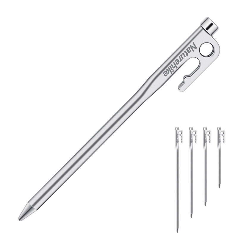 Naturehike Stainless Steel Tent Nail Large Awning Tent Stake High Strength Camp Stake