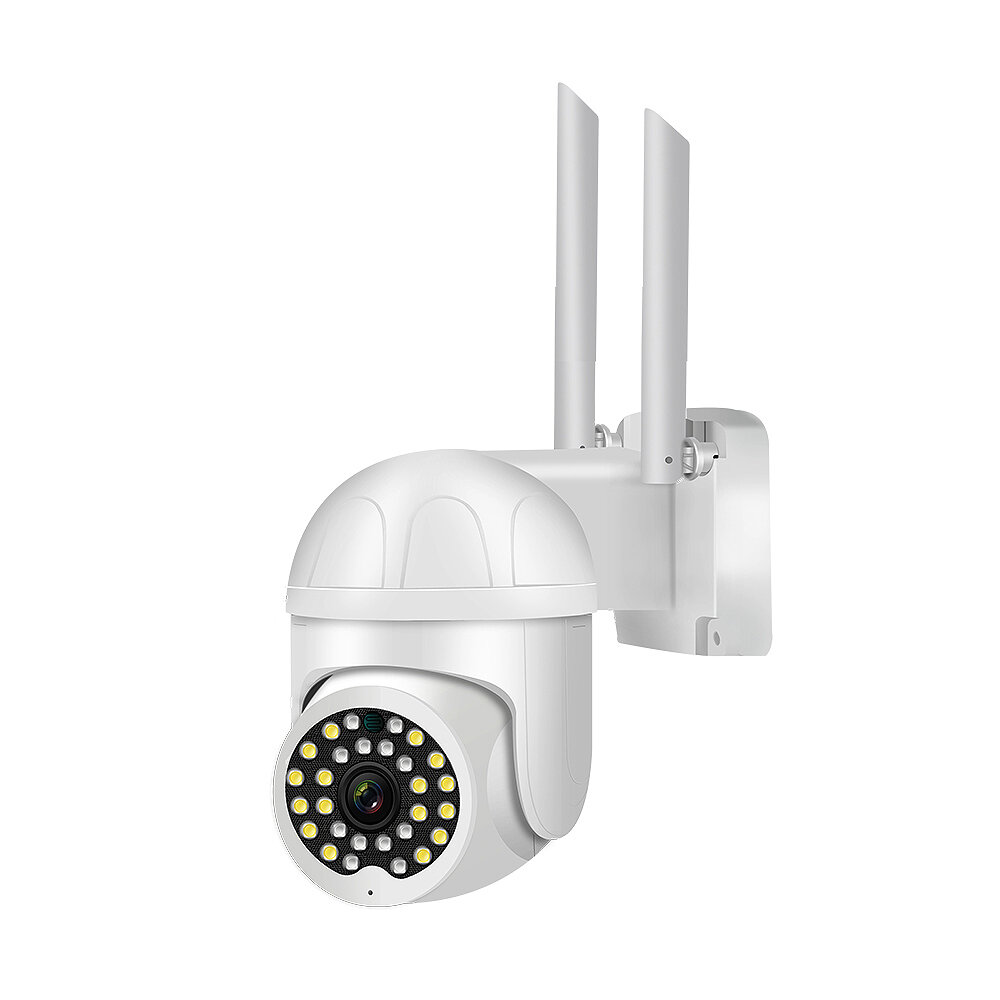 

2MP HD Security Camera Outdoor Wireless PTZ Cam Intelligent IR Night Vision AI Tracking 2-Way Audio APP Remote Alarm Pus