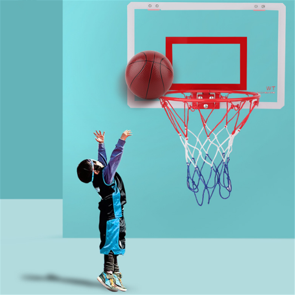 Hangende basketbal Hangende deur Aan de muur monteerbaar Spikeable Transparant basketbalbordspeelgoe