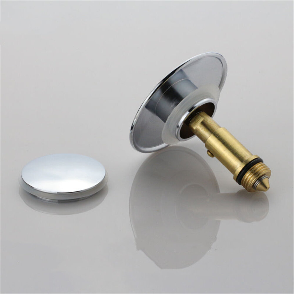 Wash Basin Spring Drain Filter Universal Stainless Steel Push-Type Spring Core Leaking Plug Accessor