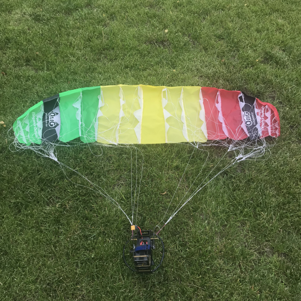 XYModel Electric Remote Control RC Paraglider Paragliding Mini Wireless Parachute 1500mm 1.5m Wingsp