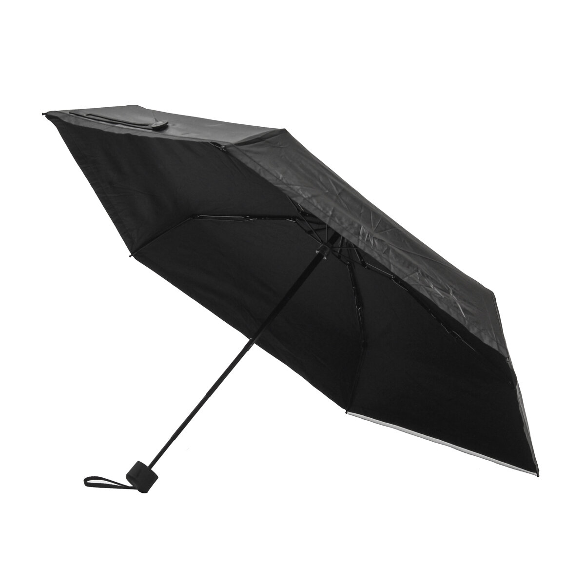 Mini Portable Five Folding Pocket Umbrella UPF50+UV Rain Waterproof Sunshade