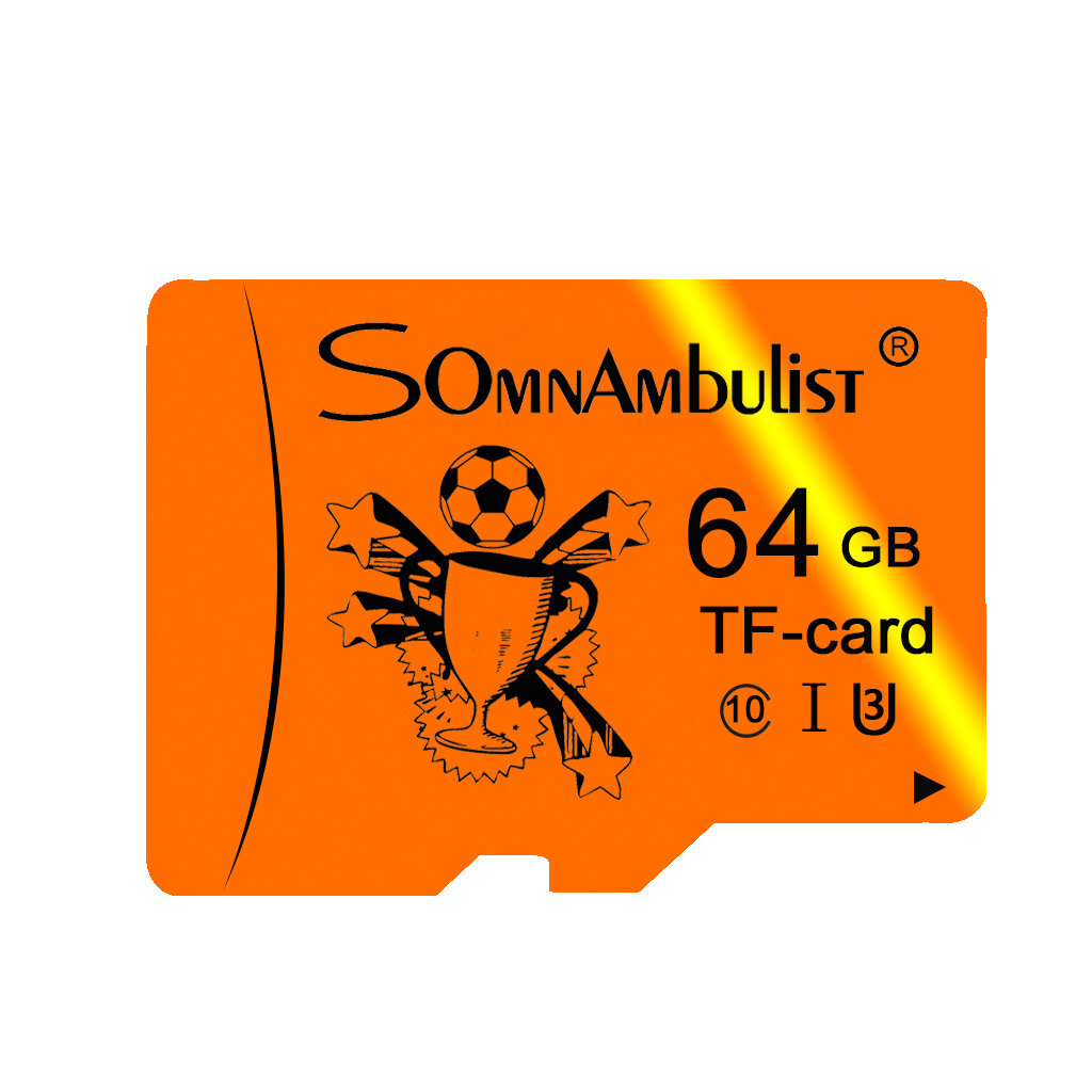 

Somnambulist CLASS10 U3 TF Memory Card 128GB 64GB 32GB 16GB Compatible Micro-SD Driving Recorder Flash Memory Card