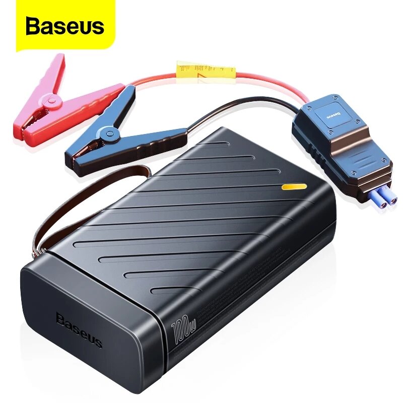 Baseus Portable 1600A Peak 16000mAh Auto-acculader Jump Starter Booster PD QC3.0 Power Bank Power St