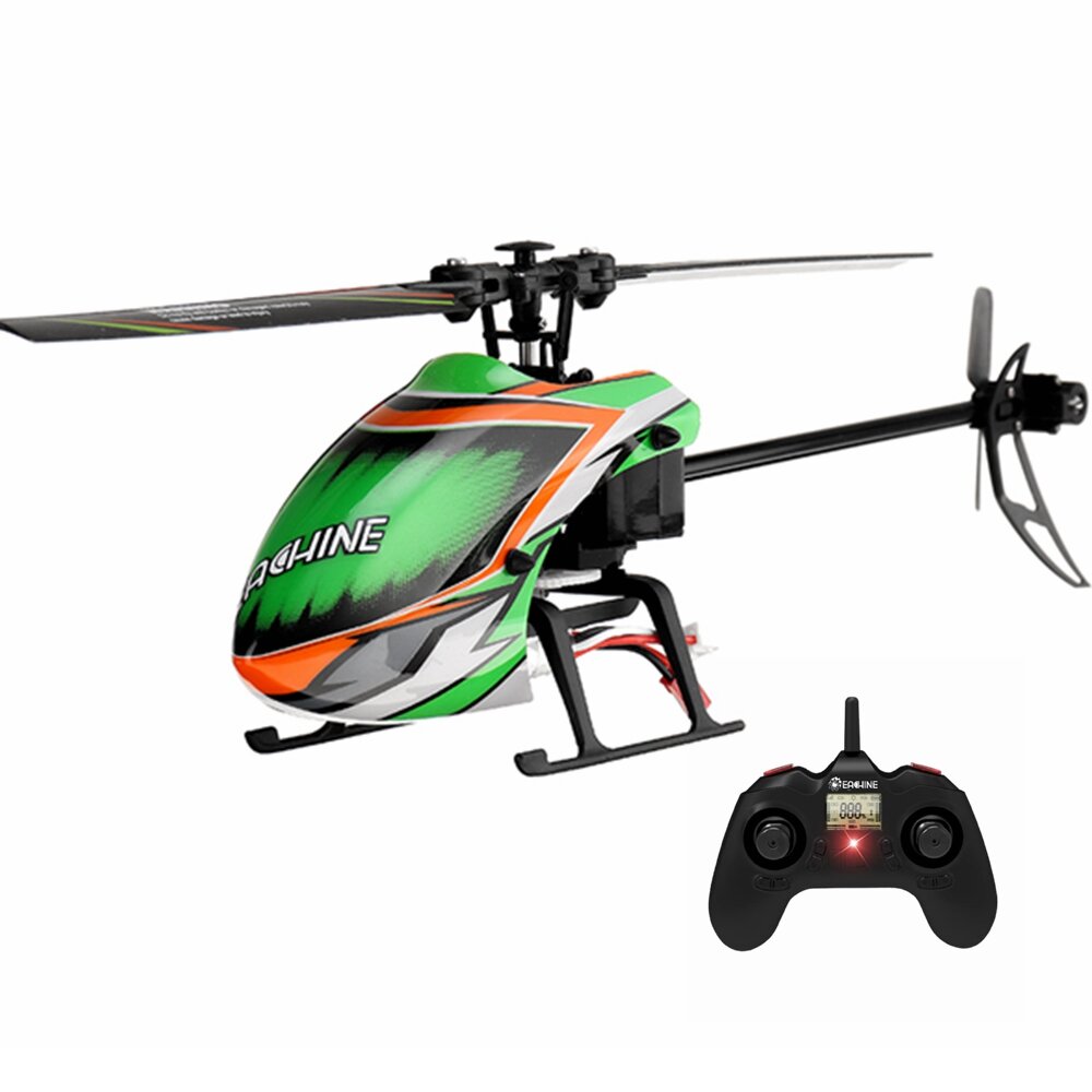 Eachine E130 2.4G 4CH 6－Axis Gyro Altitude Hold Flybarless RC Helicopter RTF