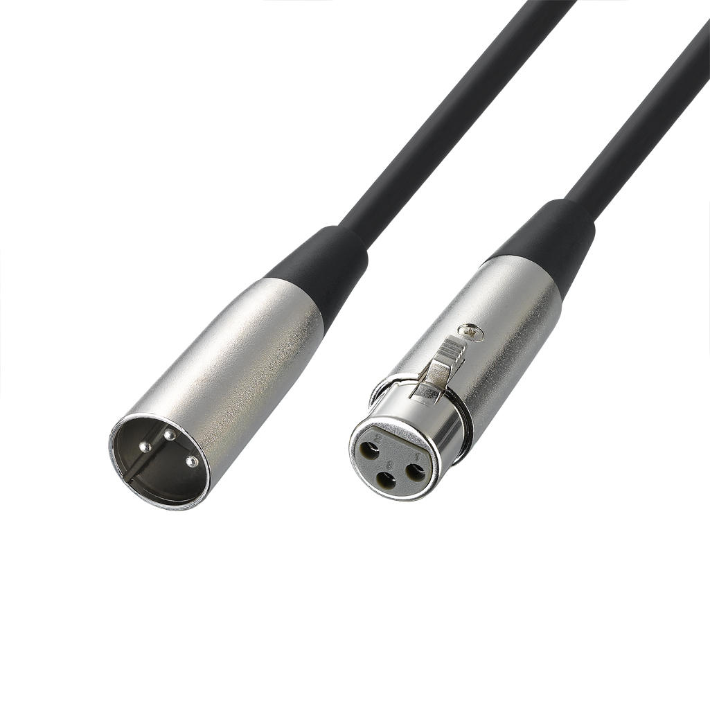 

REXLIS 2055 1/ 1.8/ 3M XLR 3 Pin Male to XLR 3 Pin Female Microphone Audio Cable