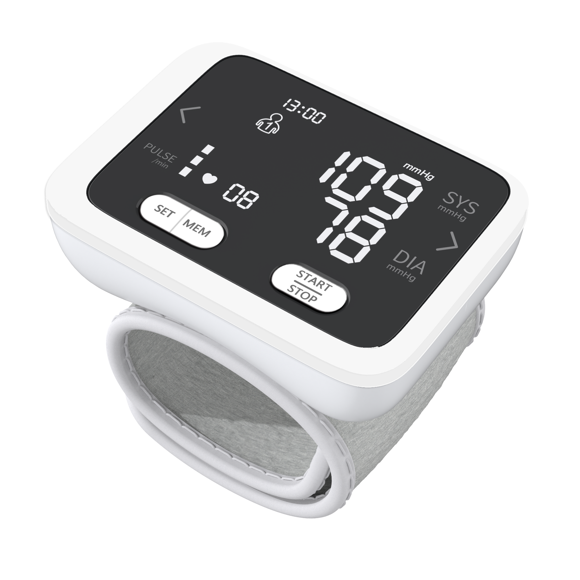 家庭用医療機器用アーム型血圧計高血圧機ワイヤレススマートLCD