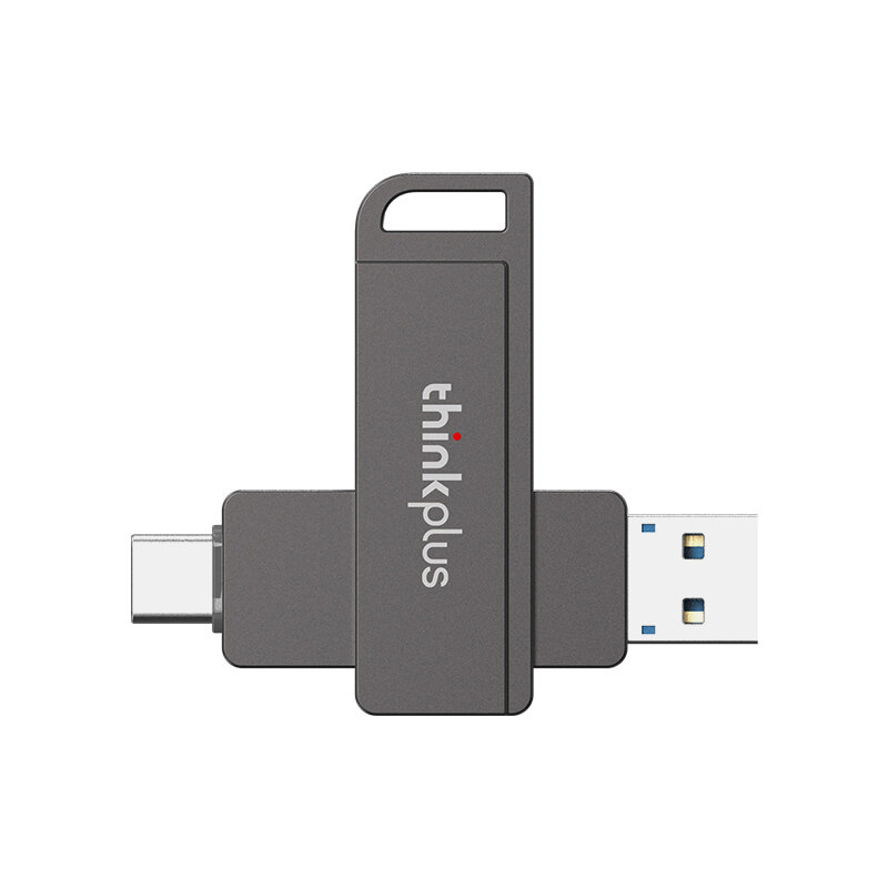 Lenovo Thinkplus TU202 USB3.2 Flash Drive High Speed Dual-interface Pendrive 128GB 256GB 512GB 1TB M