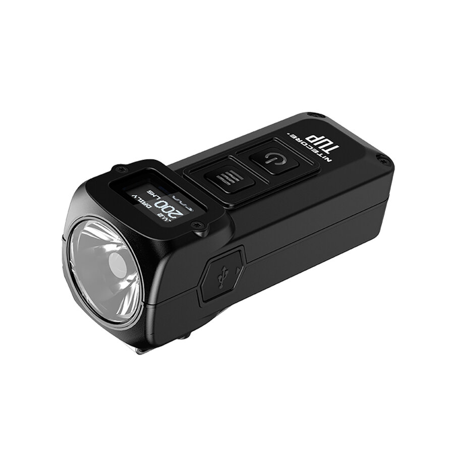 

NITECORE TUP 1000LM Brightness LED Keychain Flashlight OLED Display Intelligent Rechargeable EDC Pocket Light Mini Torch