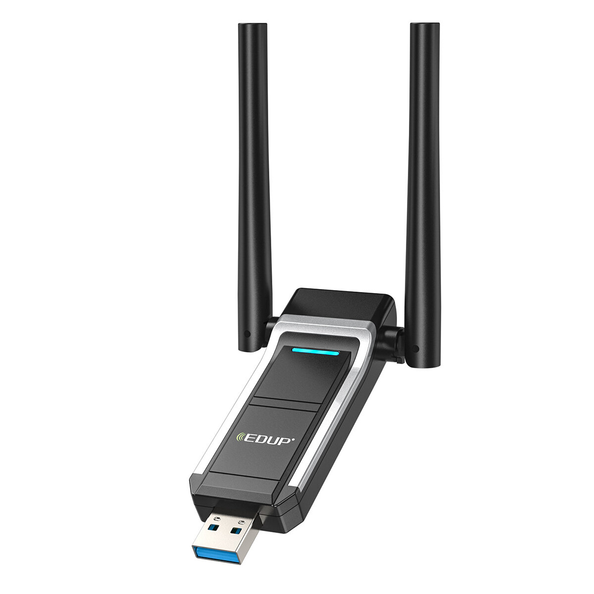 

EDUP 1300 Мбит / с USB Беспроводной WiFi-адаптер 2,4 / 5,8 Гб Двойной Стандарты Сетевая карта WiFi Приемник EP-AC1698