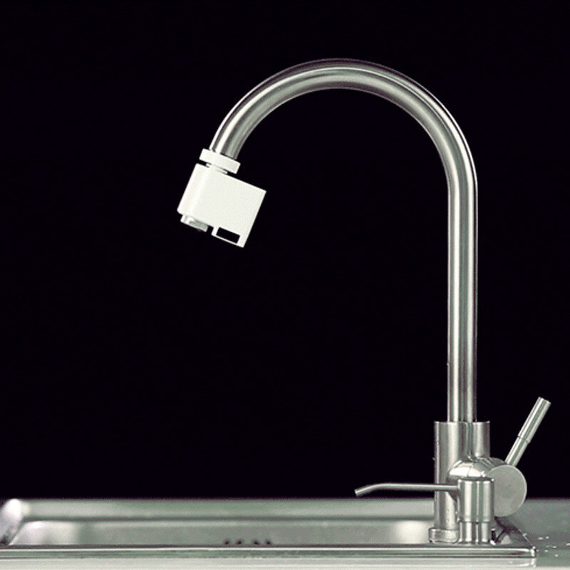 Έξυπνο αισθητήριο για την βρύση καΣτα €9.40 από αποθήκη Κίνας | Xiaomi ZAJIA Automatic Sense Infrared Induction Water Saving Device For Kitchen Bathroom Sink Faucet