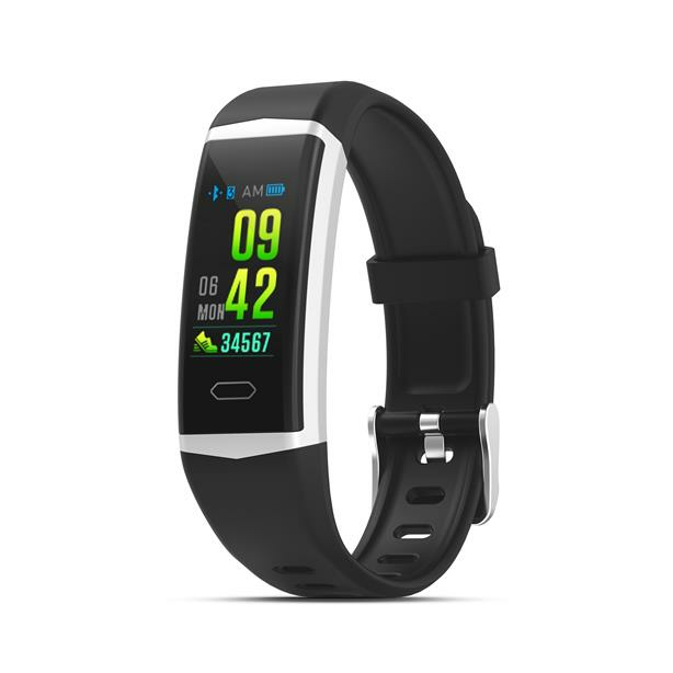 

Bakeey B5 Built-in GPS Activity Record Heart Rate Blood Pressure IP68 Waterproof Message Weather Smart Watch Band