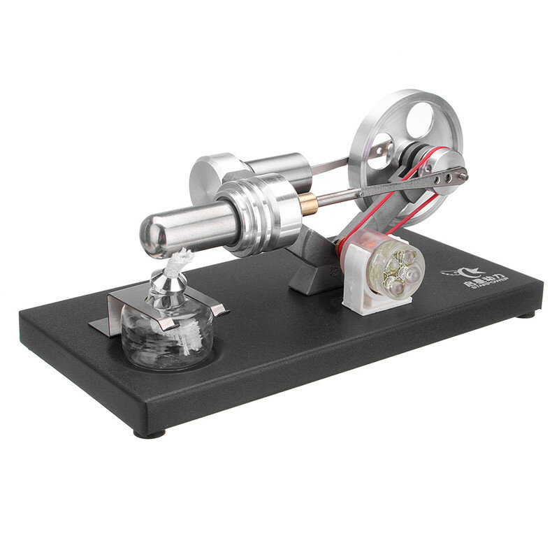 Hot Air Stirling Engine Model Toy Mini Generator Engine Motor Heat Warm Up Motor