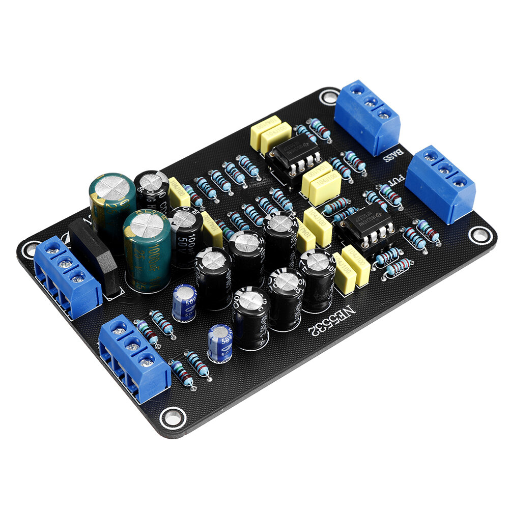 

Dual Op Amp Preamp without Magnification Crossover NE5532 Subwoofer Electronic Crossover Linkwitz-Riley Divider Board