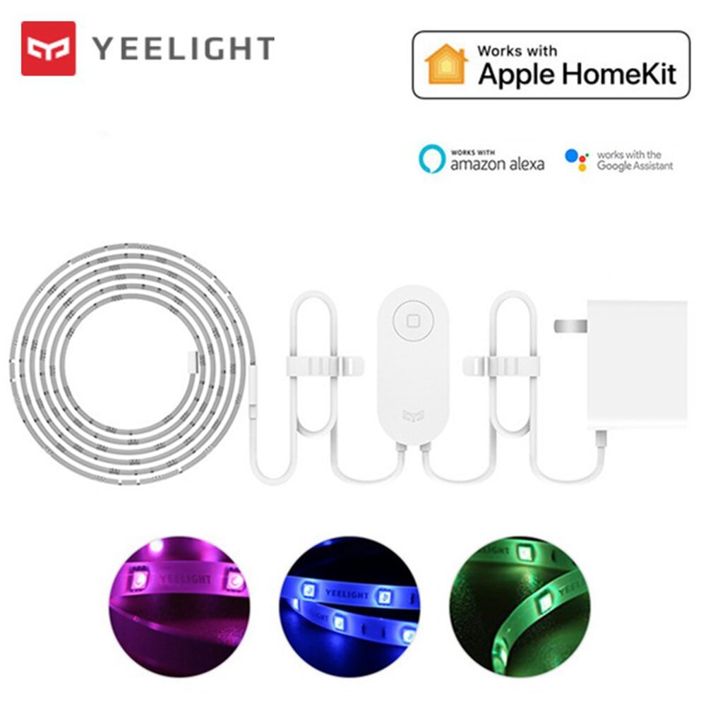 

Yeelight YLDD05YL 1S 2M Smart APP RGB LED Полоса света Работа с Homekit SmartThings + US Plug (Экосистемный продукт Xiao