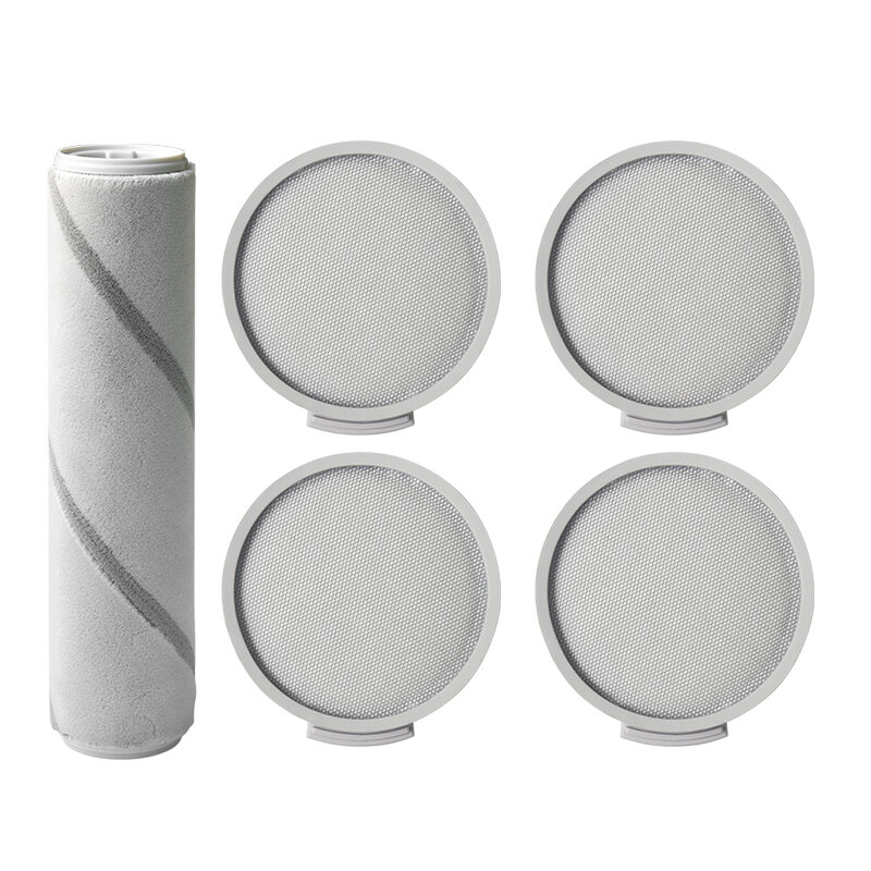 5pcs Replacements for Roborock H6 Vacuum Cleaner Parts Accessories Rolling Brush*1 Filters*4 [Non-Or