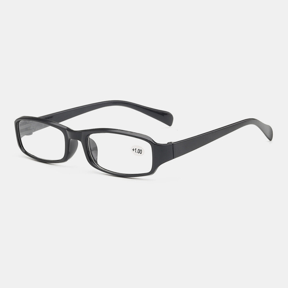 Unisex Full Frame Resin Len Leesbril Draagbare Comfy High-definition Presbyopie Bril