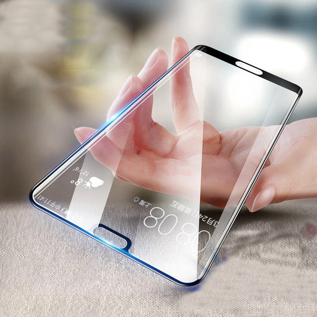 BAKEEY 3D Curved Edge Anti-Explosion Full Cover Tempered Glass Screen Protector for Huawei P20 Pro