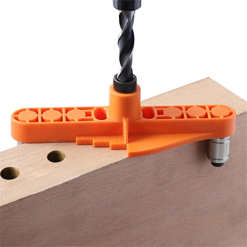 6/8/10mm Two-In-One Straight Hole Punch Locator Find Center Scriber Round Dowel Puncher...
