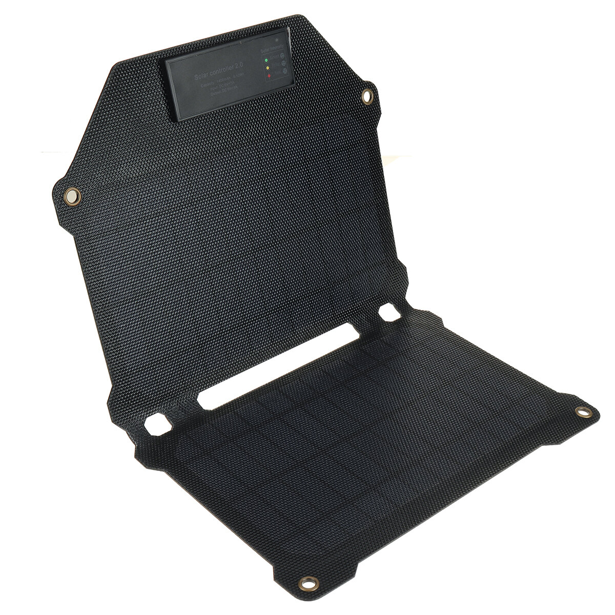 

20W Portable Solar Panel Kit USB Charger Kit Waterproof Monocrystalline Silicon Solar Power Bank