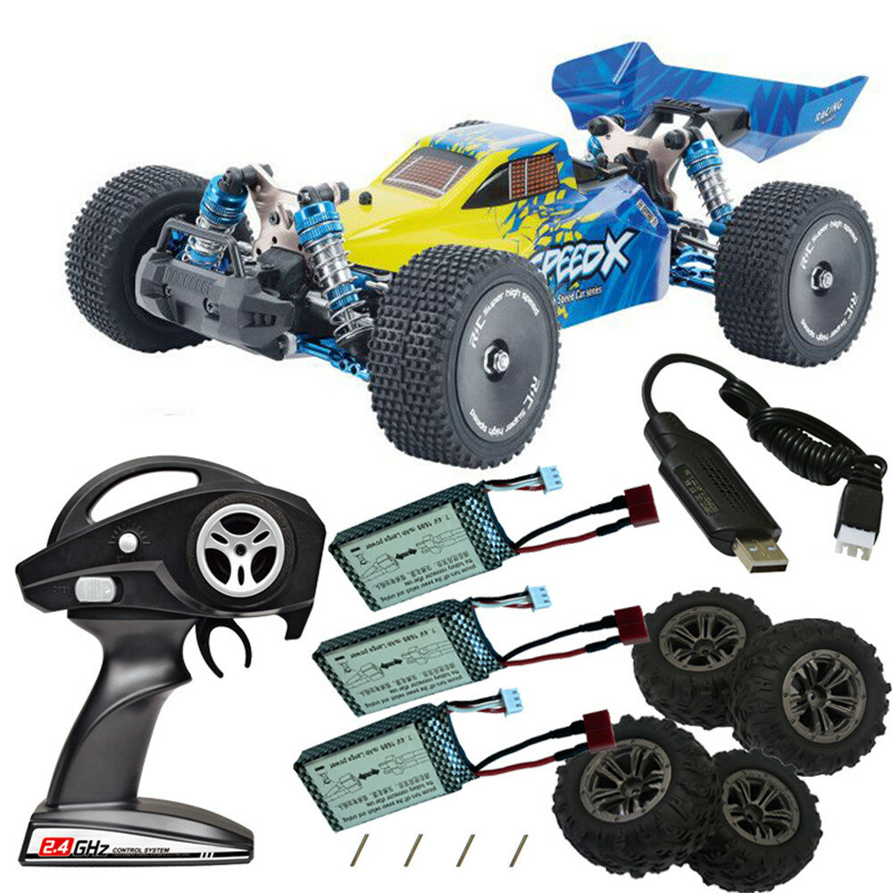 

XLF F17 Several Battery Tires RTR 1/14 2.4G 4WD 60km/h Brushless Upgraded Proportional RC Car Vehicles Models